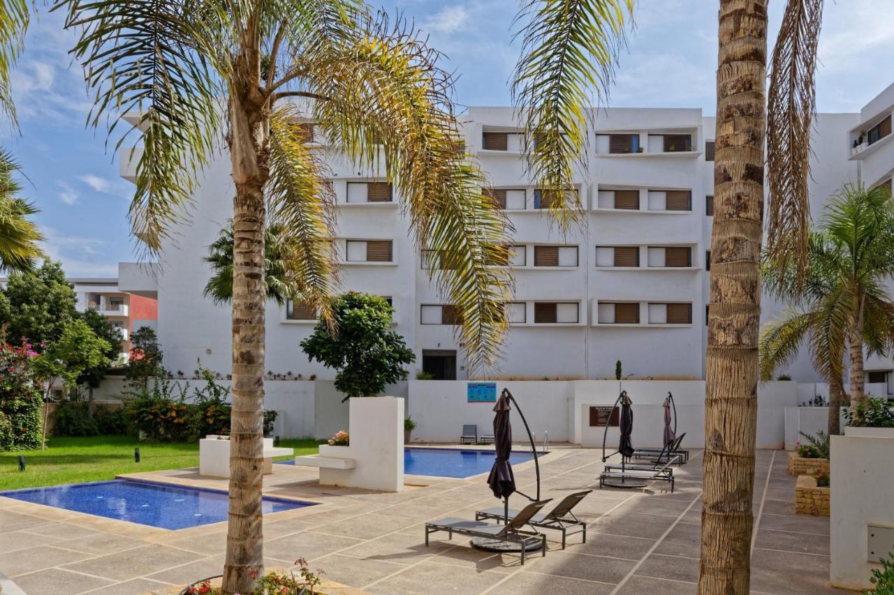 Luxury Apartment 100Sqm With Pool Near Beach Wifi Unlimited With Optical Fiber Agadir Kültér fotó