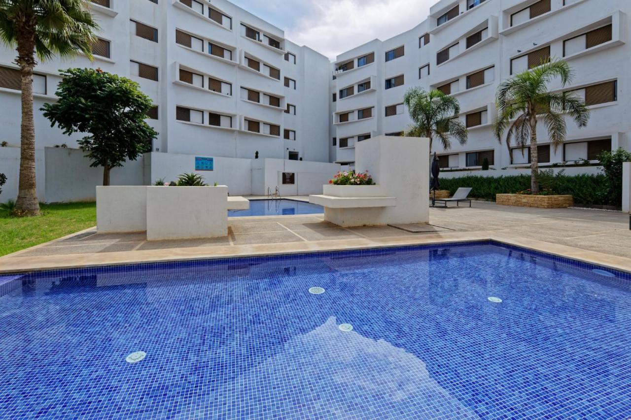 Luxury Apartment 100Sqm With Pool Near Beach Wifi Unlimited With Optical Fiber Agadir Kültér fotó