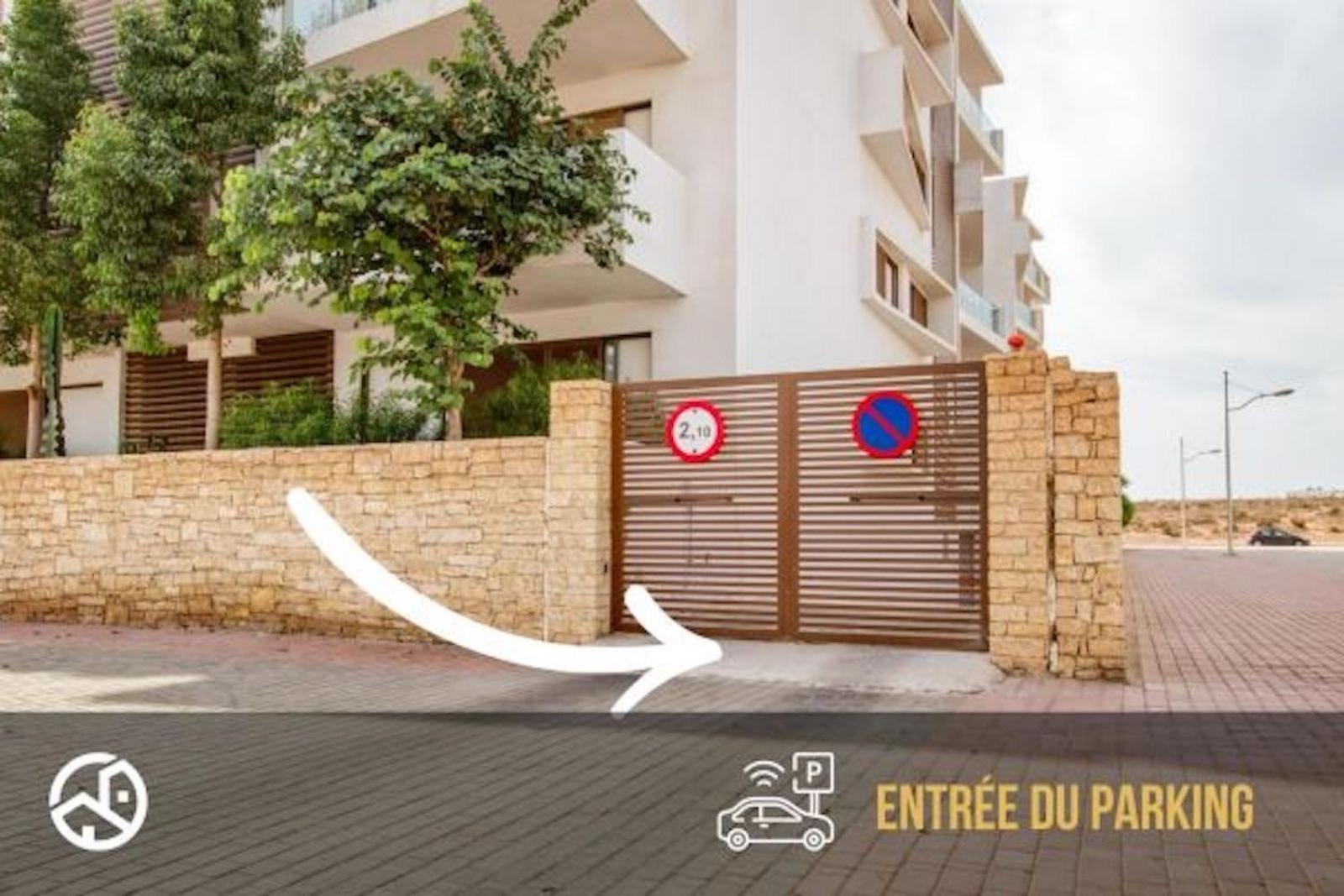 Luxury Apartment 100Sqm With Pool Near Beach Wifi Unlimited With Optical Fiber Agadir Kültér fotó